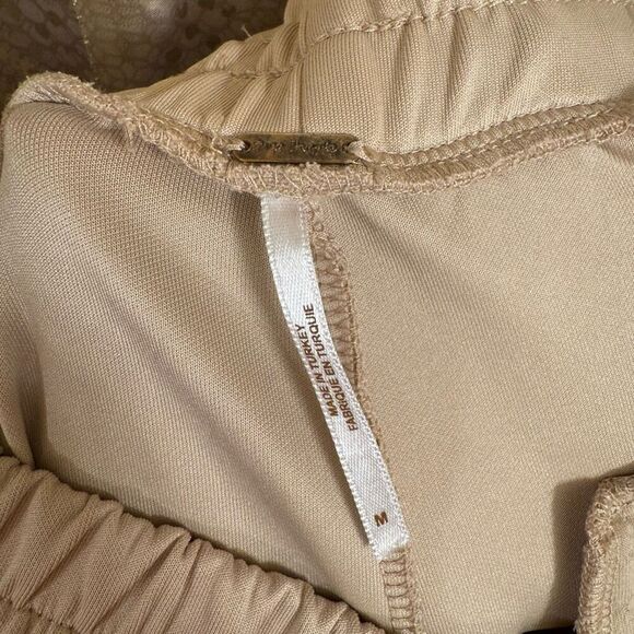 Free People Sophie Track Pants in Rust Stripe Ivory Flawed Medium - Picture 3 of 11